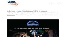 Desktop Screenshot of mediaorange.com